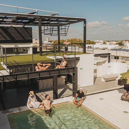 Caleta Hostel Rooftop & Pool Cancun Bagian luar foto