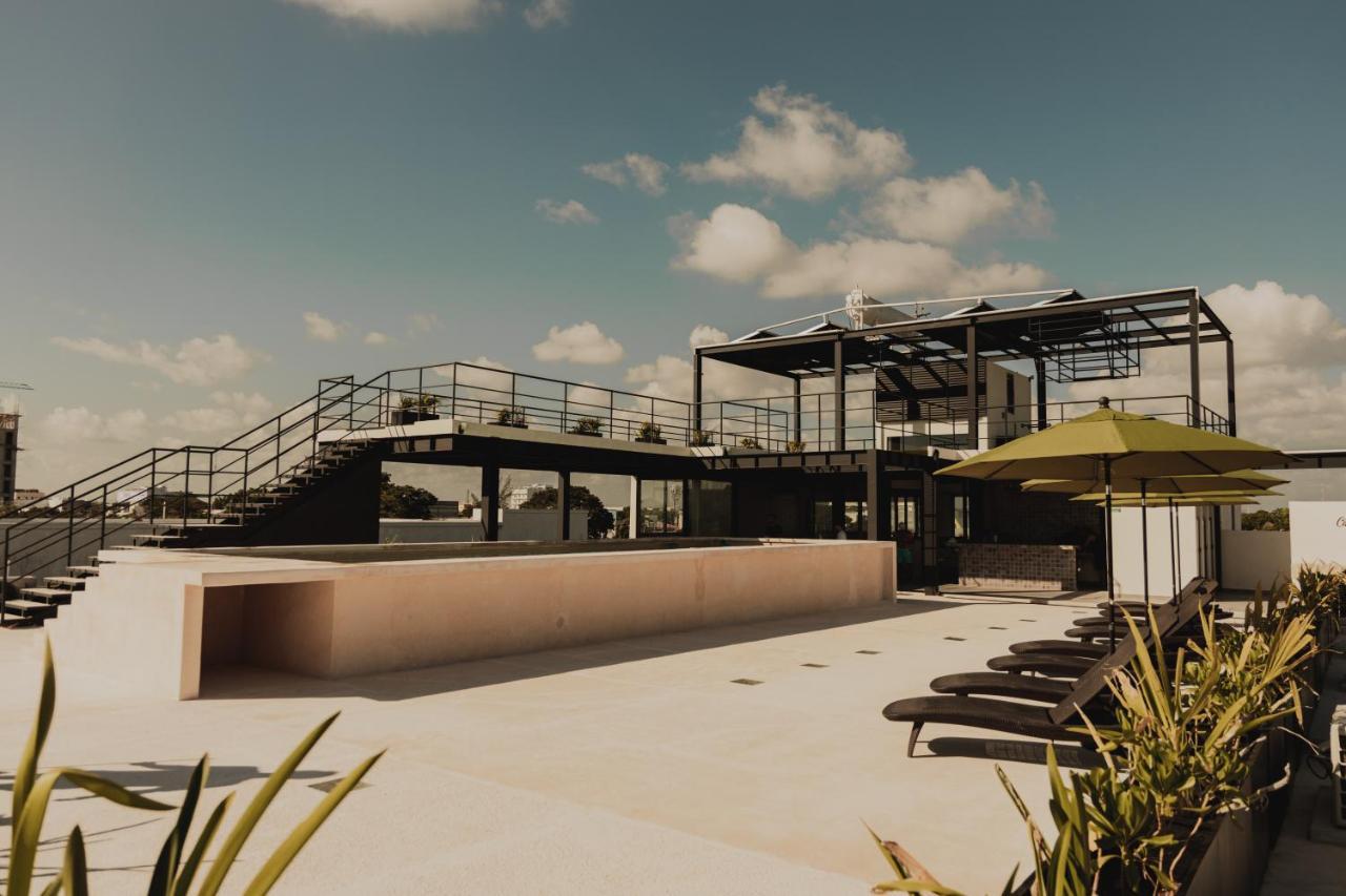 Caleta Hostel Rooftop & Pool Cancun Bagian luar foto